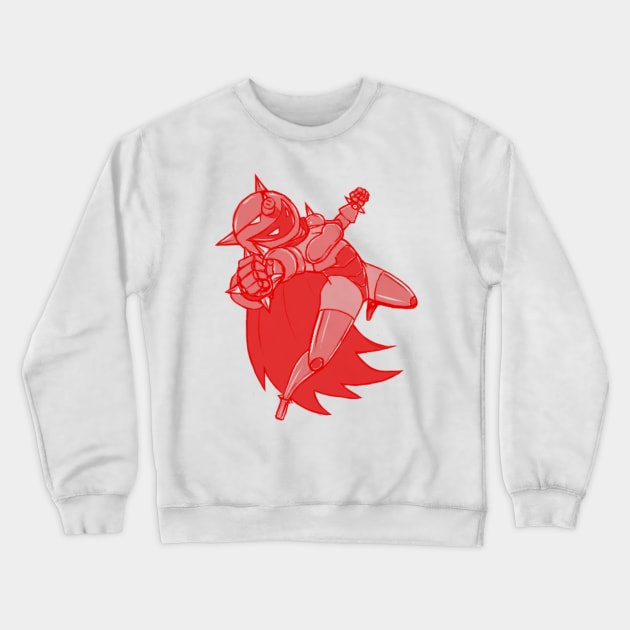 Badham Red Version Crewneck Sweatshirt by sketchbooksage